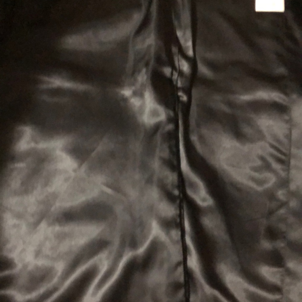 EUC women’s banana republic black leather jacket - Picture 4 of 6